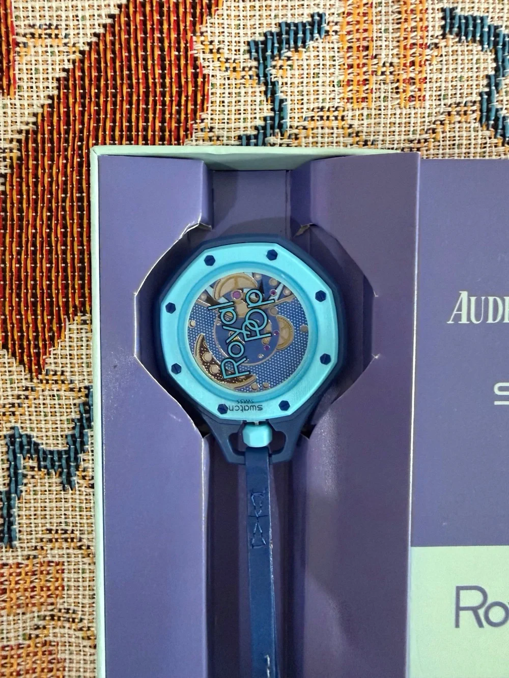 Swatch x AP Royal POP Collaboration Pocket Watch